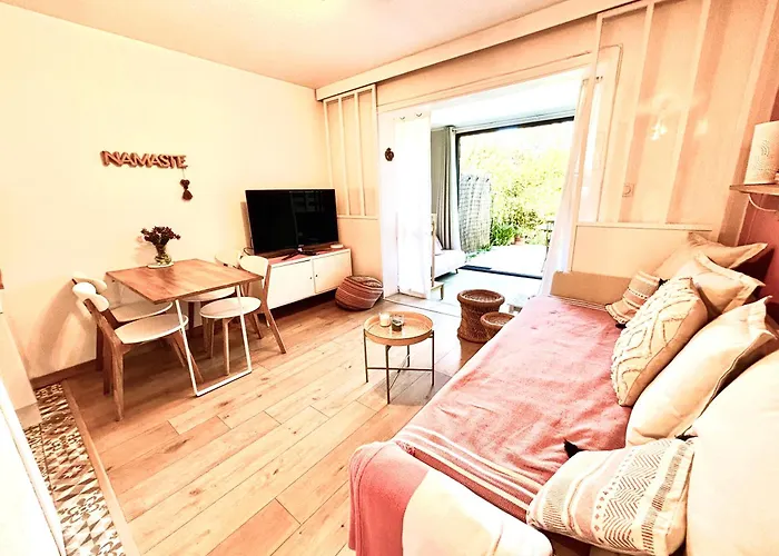 La Petite Pinede Studio Climatise Proche Plage